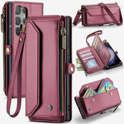 Cellphone Bag Wallet for iPhone RFID Blocking Crossbody Purses Clutch