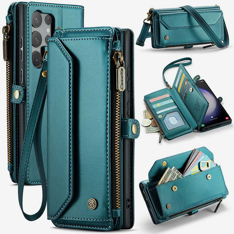 Cellphone Bag Wallet for iPhone RFID Blocking Crossbody Purses Clutch