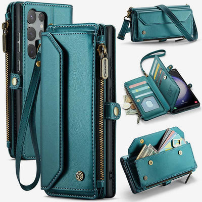 Cellphone Bag Wallet for iPhone RFID Blocking Crossbody Purses Clutch