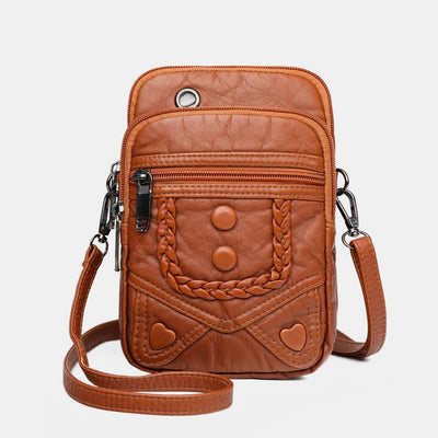 Large Capacity Retro Mobile Phone Bag Crossbody Bag