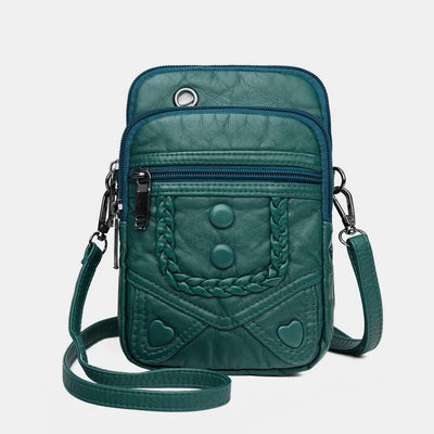 Large Capacity Retro Mobile Phone Bag Crossbody Bag