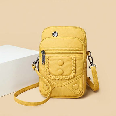 Large Capacity Retro Mobile Phone Bag Crossbody Bag