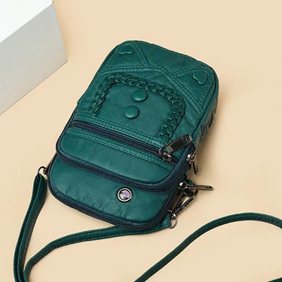Large Capacity Retro Mobile Phone Bag Crossbody Bag