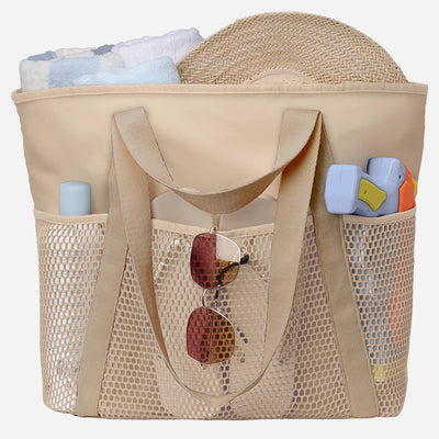 Large Capacity Waterproof Sand-proof Beach Bag Tote Travel Sports Handbag
