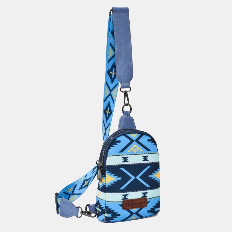 Vintage Bohemian Sling Bag Ethnic Style Crossbody Bag For Women