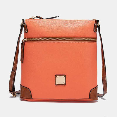 Crossbody Bag For Women Lychee Grain Texture Multi-color Leather Bag