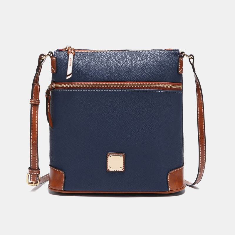 Crossbody Bag For Women Lychee Grain Texture Multi-color Leather Bag