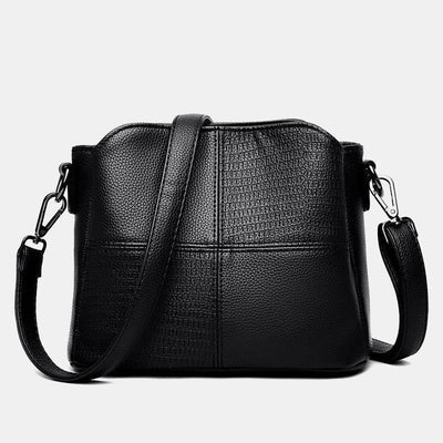 Purses and Handbags for Women Multi-Compartment PU Crossbody Bag Shoulder Bag