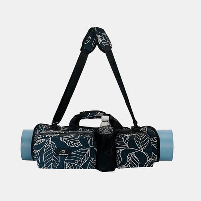 Exercise Yoga Mat Bag Carrier for Women Men with Multi-Pockets Adjustable Strap