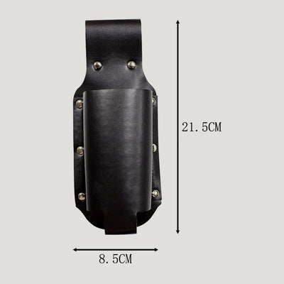 Retro PU Beer Holster Waist Bag EDC Fit Soda Can