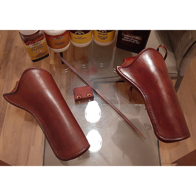Retro Leather Holster Western Style Revolvers Colt Clones