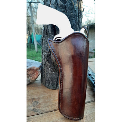 Retro Leather Holster Western Style Revolvers Colt Clones