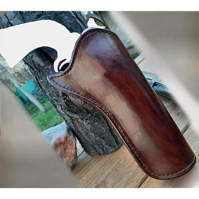 Retro Leather Holster Western Style Revolvers Colt Clones