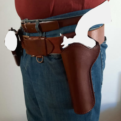 Retro Leather Holster Western Style Revolvers Colt Clones
