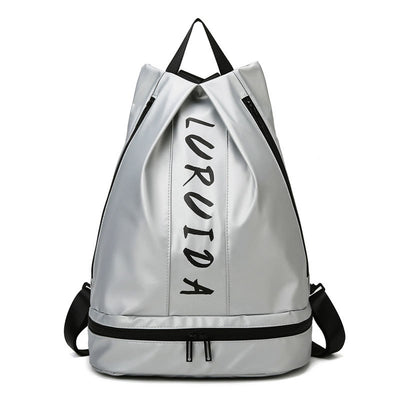 Waterproof Zip Swim Bag Sackpack Backpack Dry Wet Depart Shoulder Rucksack