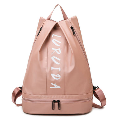 Waterproof Zip Swim Bag Sackpack Backpack Dry Wet Depart Shoulder Rucksack