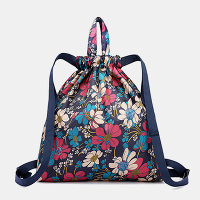 Multifunctional Foldable Backpack With Lanyard