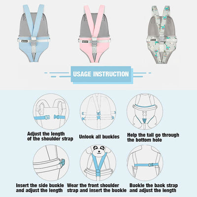 Adjustable Pet Front Carrier Backpack Legs Out Easy-Fit Puppy Cat Carrier