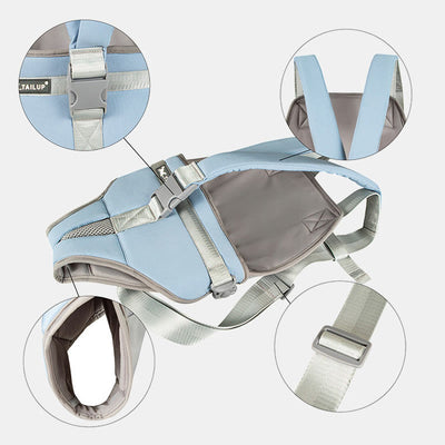 Adjustable Pet Front Carrier Backpack Legs Out Easy-Fit Puppy Cat Carrier