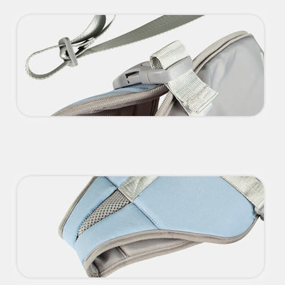 Adjustable Pet Front Carrier Backpack Legs Out Easy-Fit Puppy Cat Carrier
