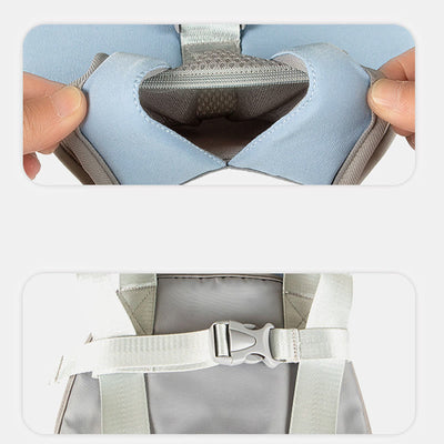 Adjustable Pet Front Carrier Backpack Legs Out Easy-Fit Puppy Cat Carrier