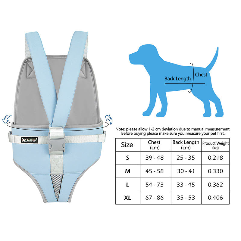Adjustable Pet Front Carrier Backpack Legs Out Easy-Fit Puppy Cat Carrier