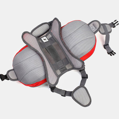 Outdoors Dog Backpack Y-Shaped Saddle Bag for Medium Large Dogs