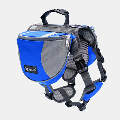 Outdoors Dog Backpack Y-Shaped Saddle Bag for Medium Large Dogs