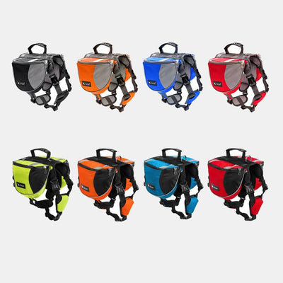 Outdoors Dog Backpack Y-Shaped Saddle Bag for Medium Large Dogs