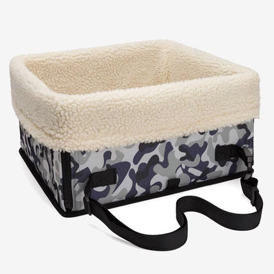 Soft Lambswool Pet Car Seat Foldable Washable Dog Carseats