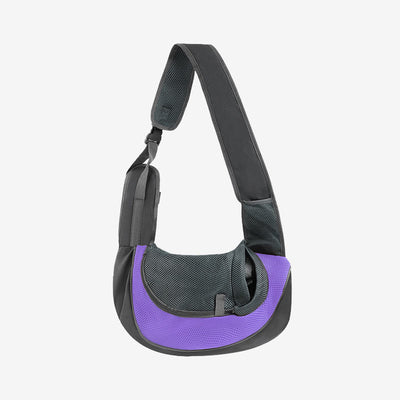 Pet Sling Carrier Hand-Free Mesh Breathable Puppy Carrier Purse