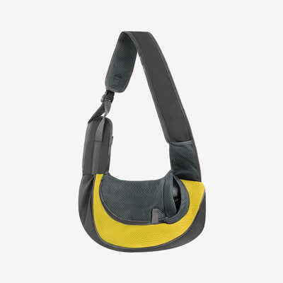 Pet Sling Carrier Hand-Free Mesh Breathable Puppy Carrier Purse
