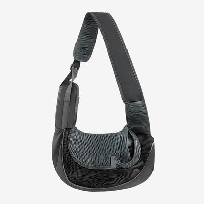 Pet Sling Carrier Hand-Free Mesh Breathable Puppy Carrier Purse
