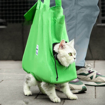 Cat Soft Carrier Handbag Tote Bag for Claw Care Nail Trimming