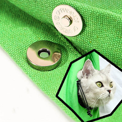 Cat Soft Carrier Handbag Tote Bag for Claw Care Nail Trimming