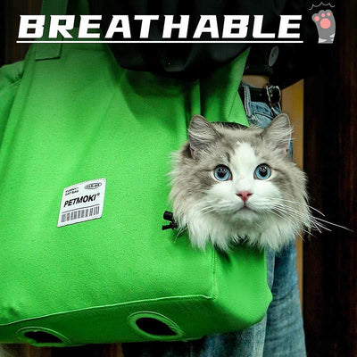 Cat Soft Carrier Handbag Tote Bag for Claw Care Nail Trimming