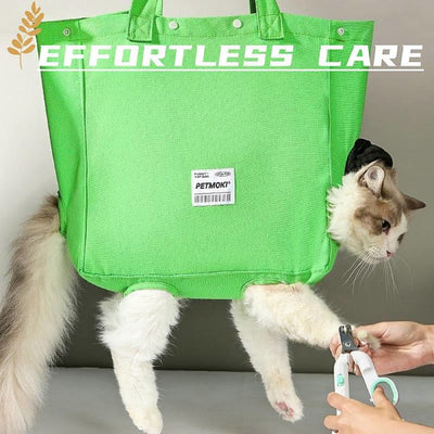 Cat Soft Carrier Handbag Tote Bag for Claw Care Nail Trimming