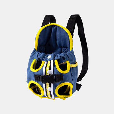 Adjustable Pet Front Carrier Backpack Legs Out Easy-Fit Travel Bag