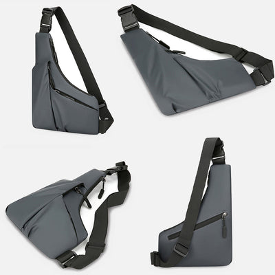 Slim Design Sling Bag Anti-theft Travel Casual Cross Body Bag