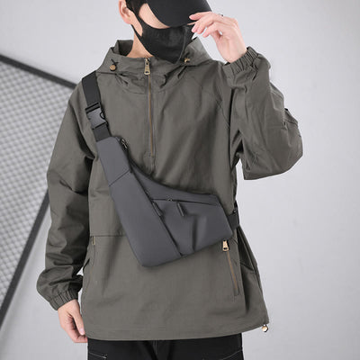 Slim Design Sling Bag Anti-theft Travel Casual Cross Body Bag
