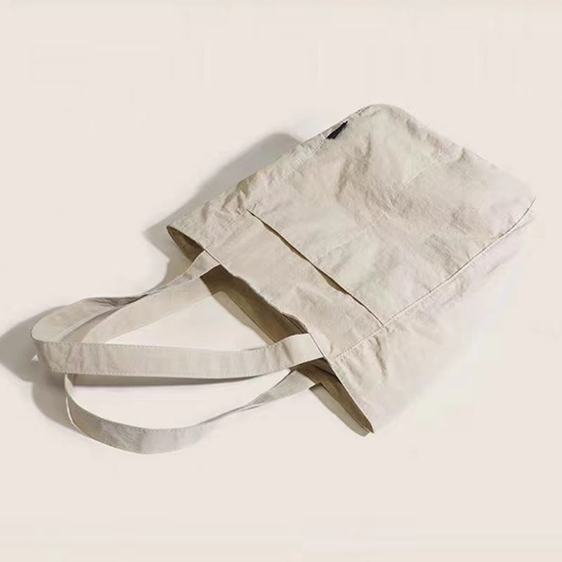 Women Casual Canvas Tote Shoulder Bag Linen Shopping Handbag