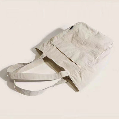 Women Casual Canvas Tote Shoulder Bag Linen Shopping Handbag