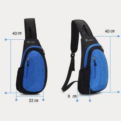 Lightweight Sling Bag Chest Bag Sports Hiking Travel Daypack