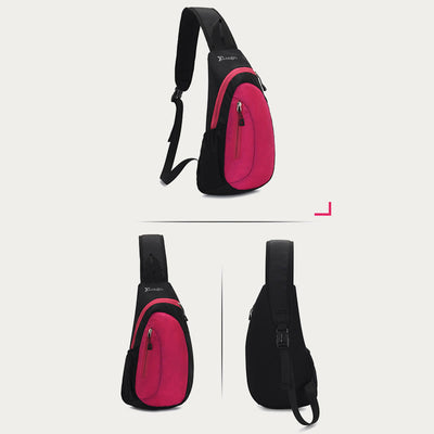 Lightweight Sling Bag Chest Bag Sports Hiking Travel Daypack