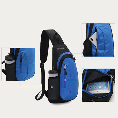Lightweight Sling Bag Chest Bag Sports Hiking Travel Daypack