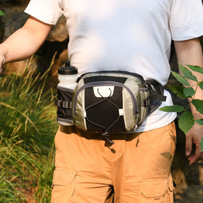 Outdoors Hiking Camping Sports Waist Bag Daypack with Crossbody Strap