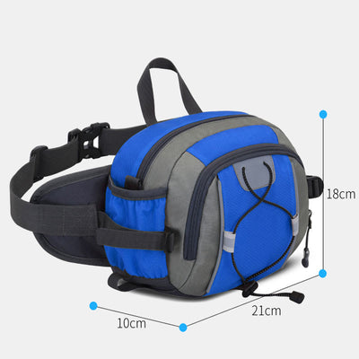 Outdoors Hiking Camping Sports Waist Bag Daypack with Crossbody Strap