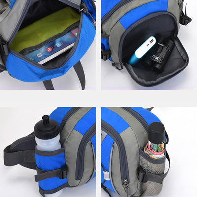 Outdoors Hiking Camping Sports Waist Bag Daypack with Crossbody Strap
