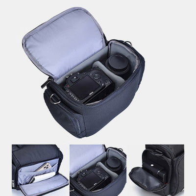 Compact Camera Bag SLR DSLR Camera Case Crossbody Messenger Bag