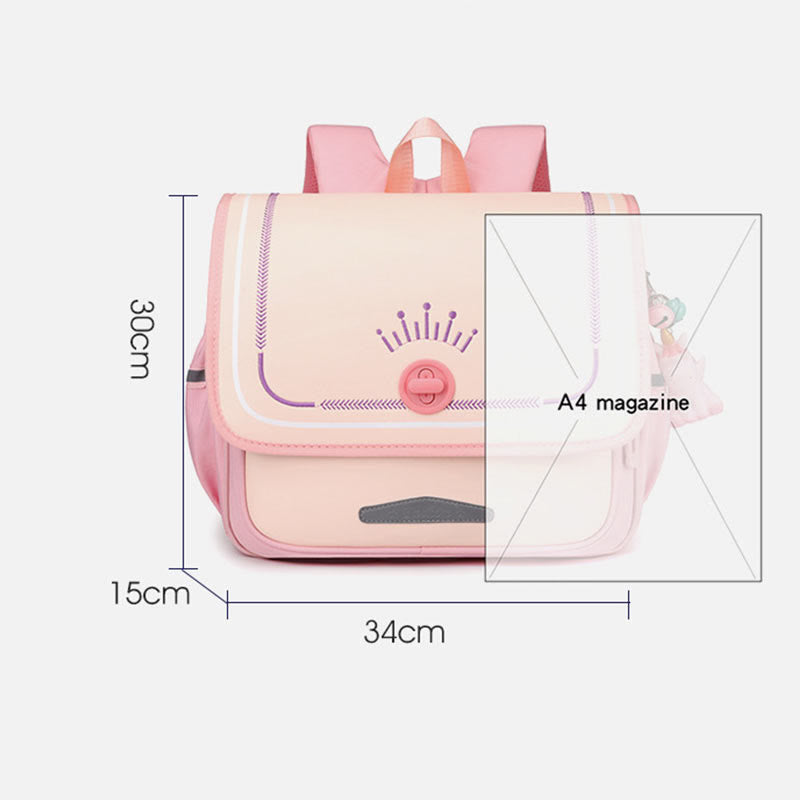 Cute Kids Backpack School Bookbag for Boys Girls Elementary School Bag